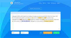 Desktop Screenshot of languagetool.org